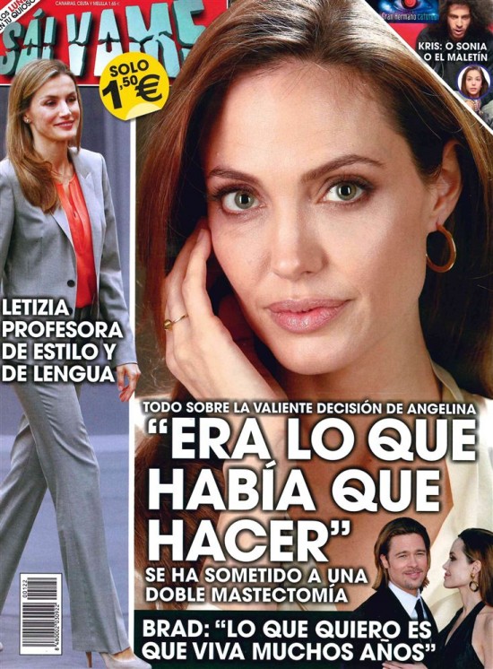 SALVAME portada 20 de Mayo 2013