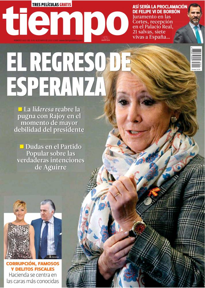 TIEMPO portada 10 de Mayo 2013