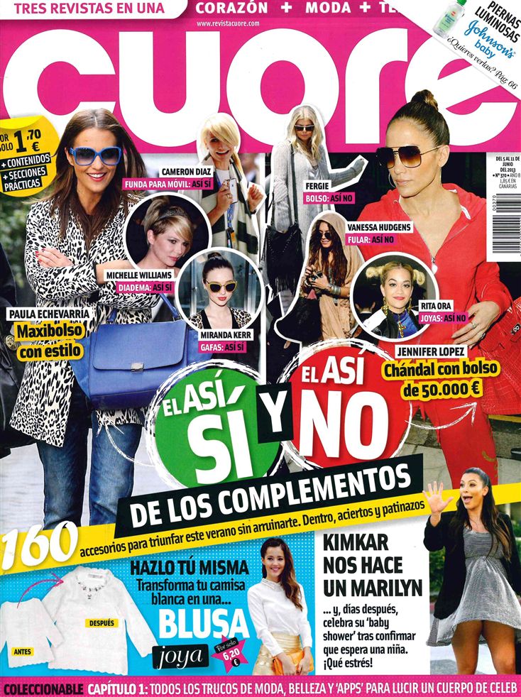 CUORE portada 5 de Junio 2013