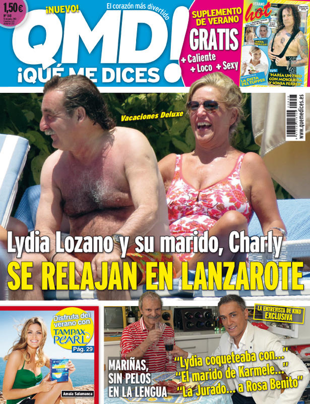 QUE ME DICES portada 10 de Junio 2013