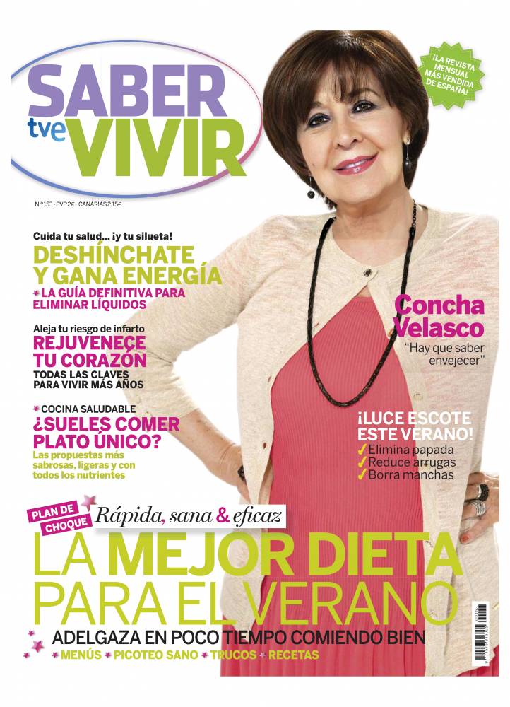 SABER VIVIR portada Julio 2013