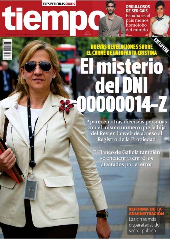 TIEMPO portada 30 de Junio 2013