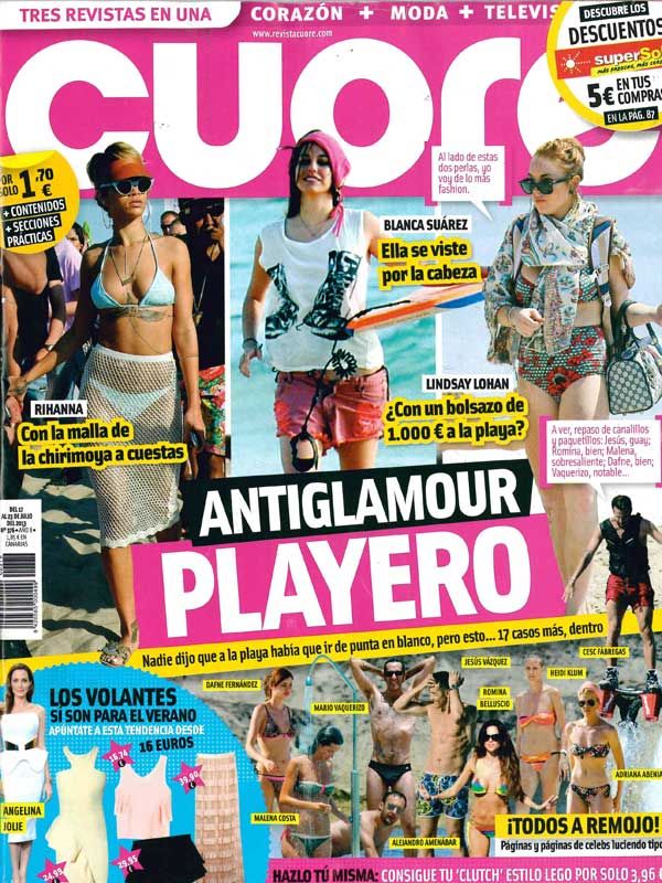 CUORE portada 17 de Julio 2013