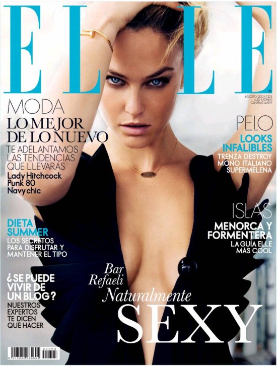 ELLE portada Agosto 2013