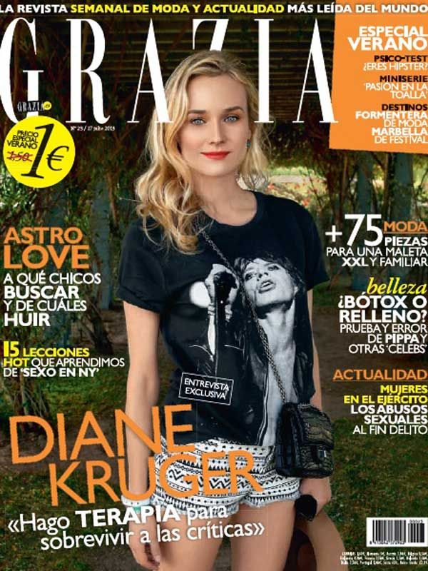 GRAZIA portada 17 de Julio 2013