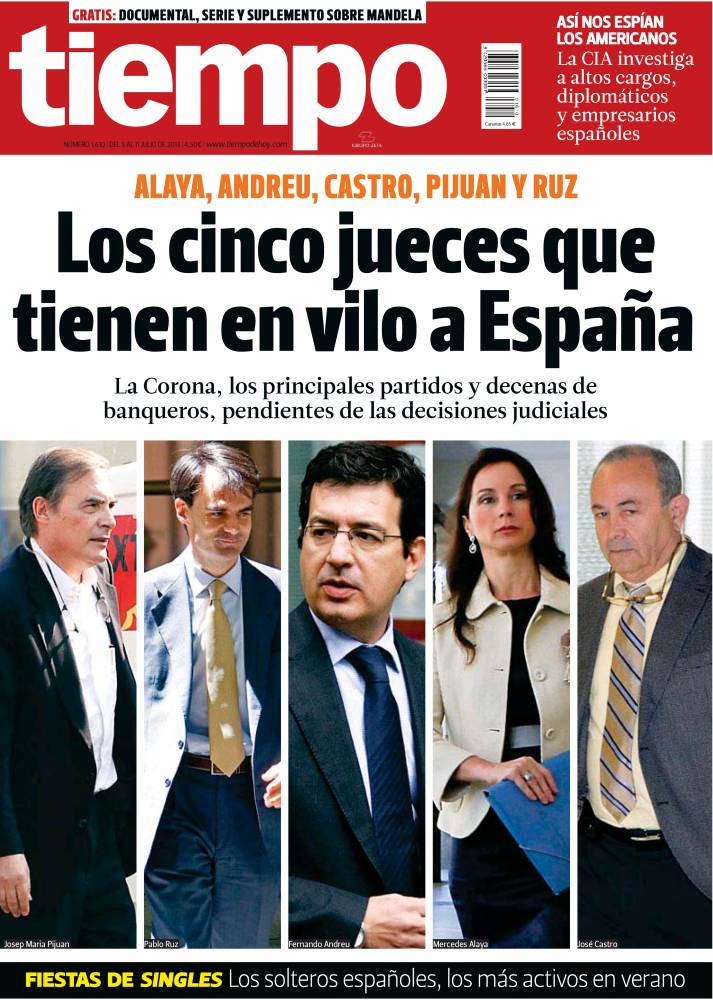 TIEMPO portada 08 de Julio 2013