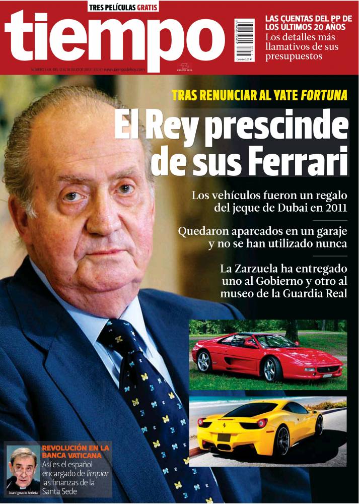 TIEMPO portada 14 de julio 2013