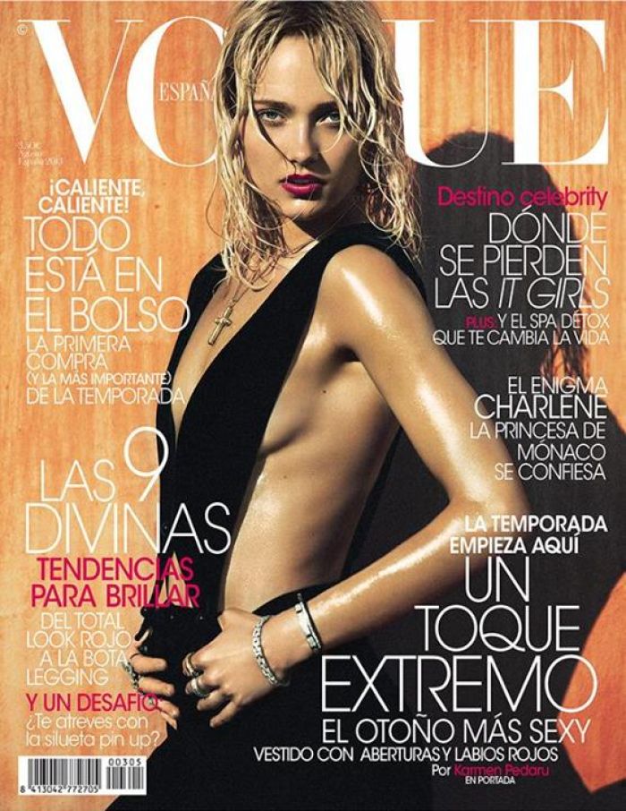 VOGUE portada Agosto 2013