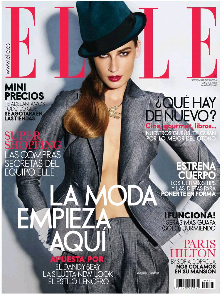 ELLE portada Septiembre 2013