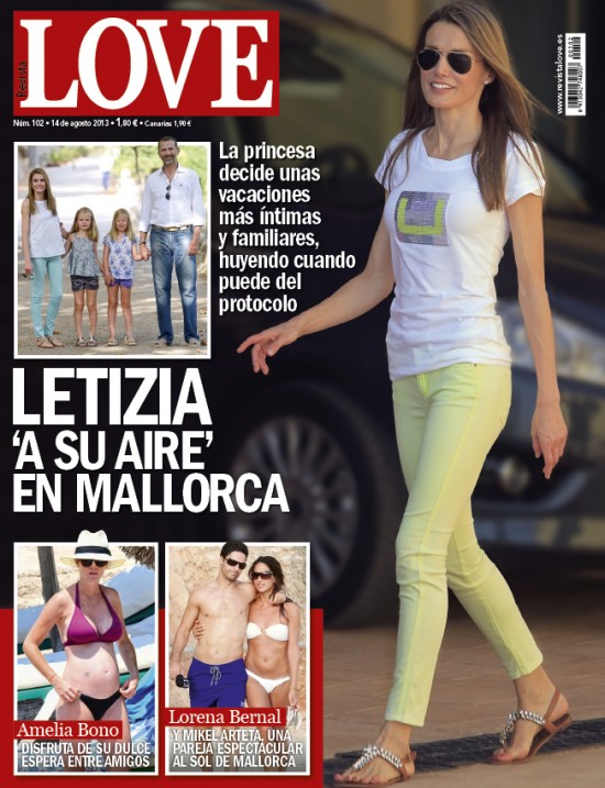 LOVE portada 7 de Agosto 2013