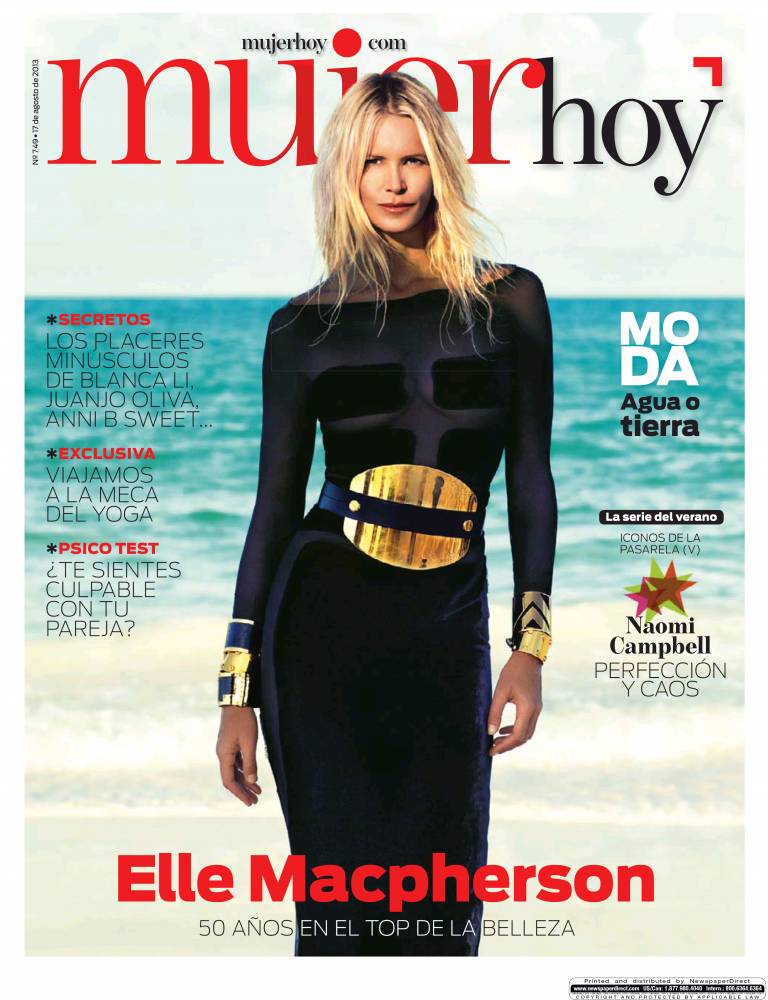 MUJER HOY portada 18 de Agosto 2013