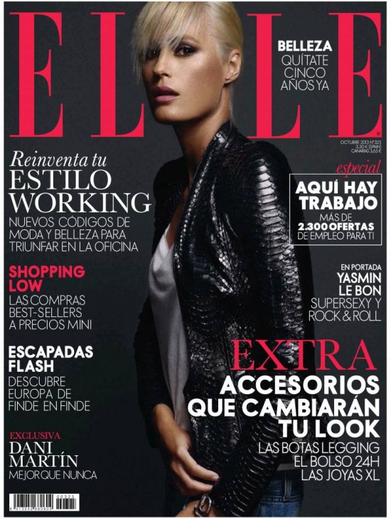 ELLE portada Octubre 2013