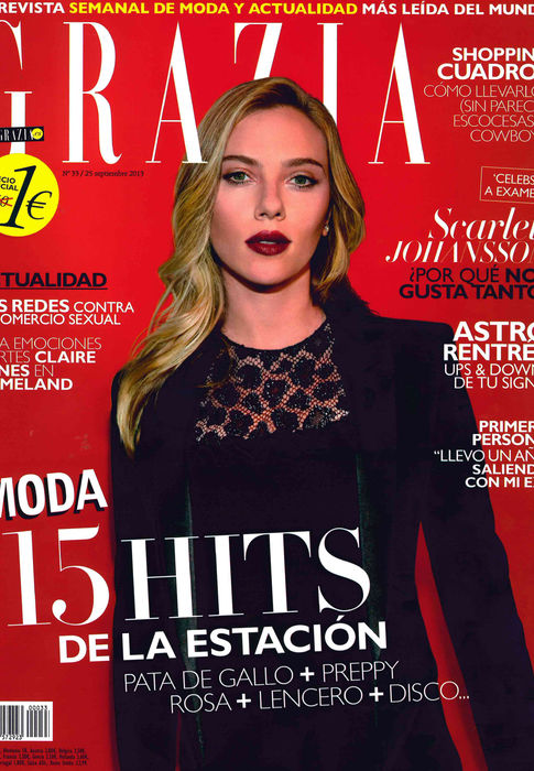 GRAZIA portada 25 de Septiembre 2013