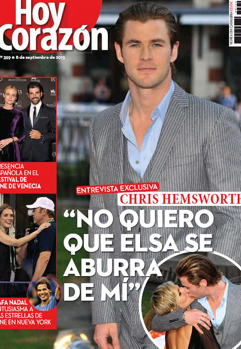 HOY CORAZON portada 9 de Septiembre 2013