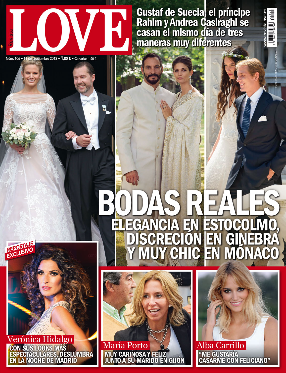 LOVE portada 4 de Septiembre 2013