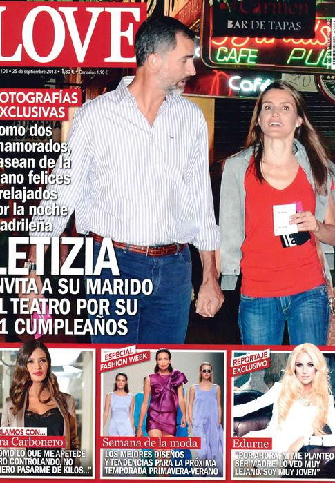 LOVE portada 18 de Septiembre 2013