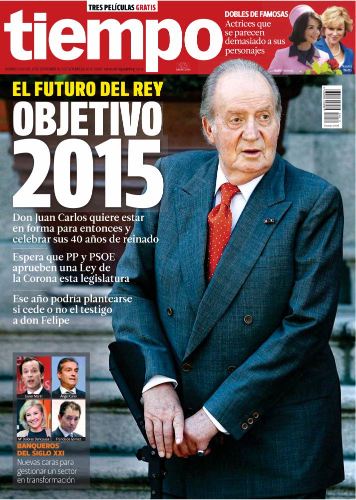 TIEMPO portada 29 de Septiembre 2013