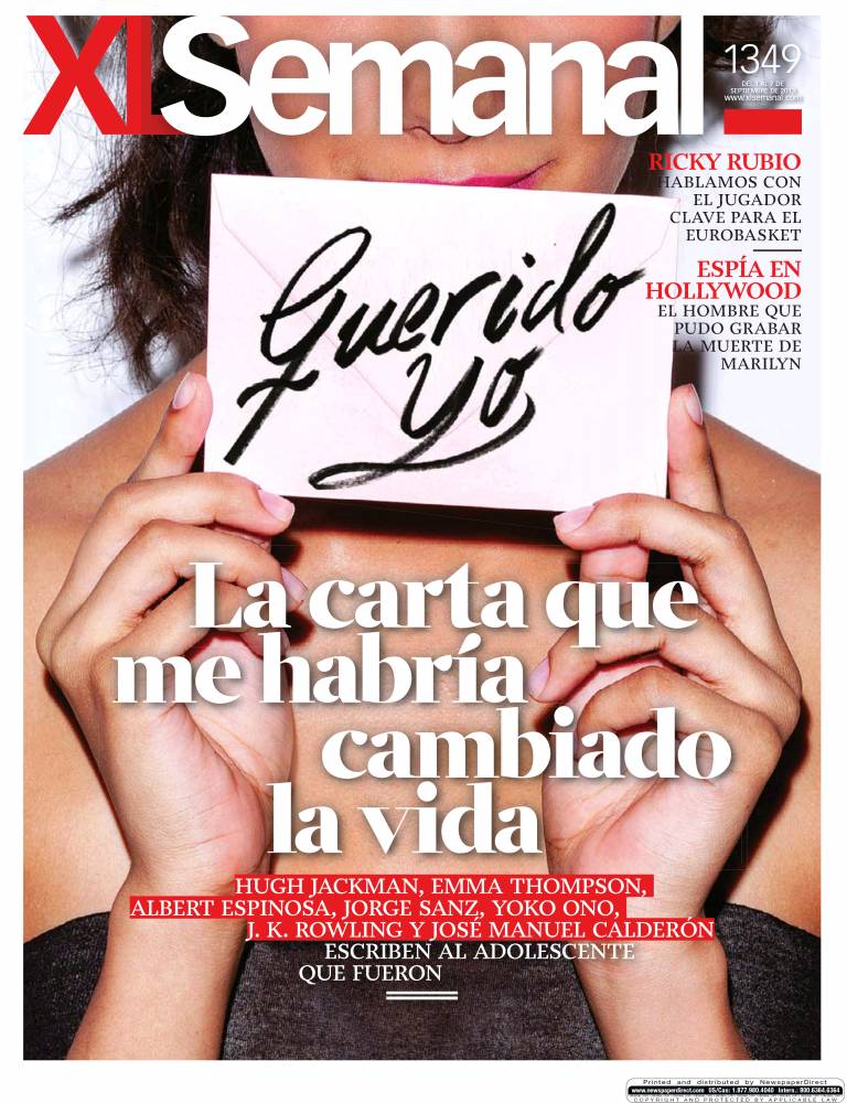 XL SEMANAL portada 01 Septiembre 2013