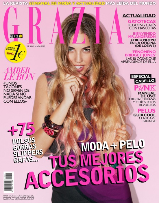 GRAZIA portada 2 de octubre 2013