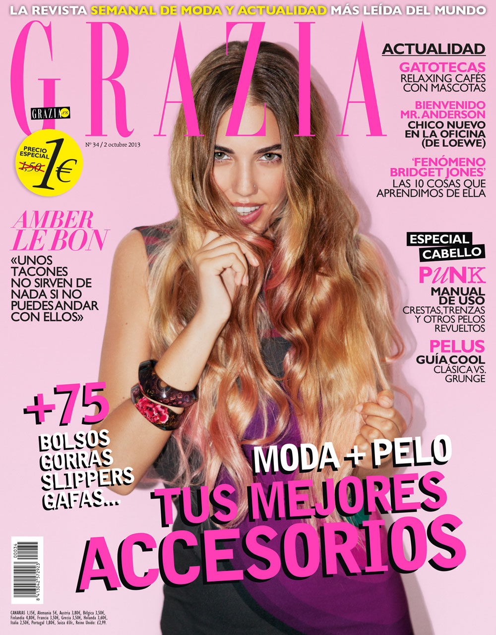 GRAZIA portada 2 de octubre 2013