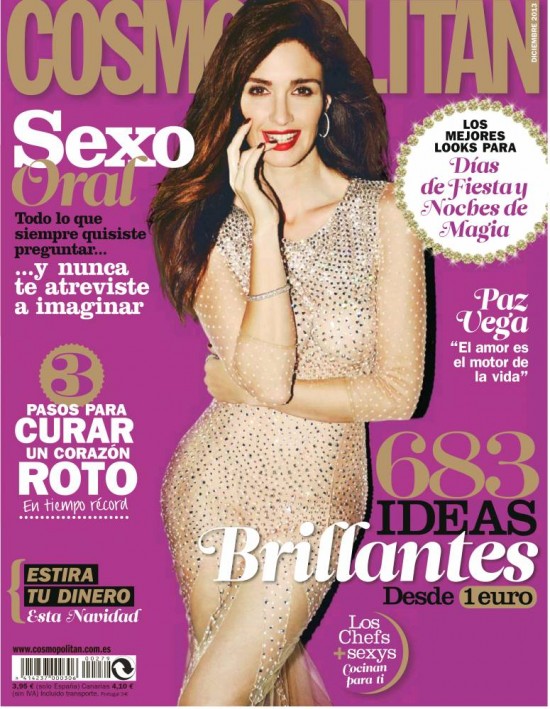 COSMOPOLITAN portada Diciembre 2013