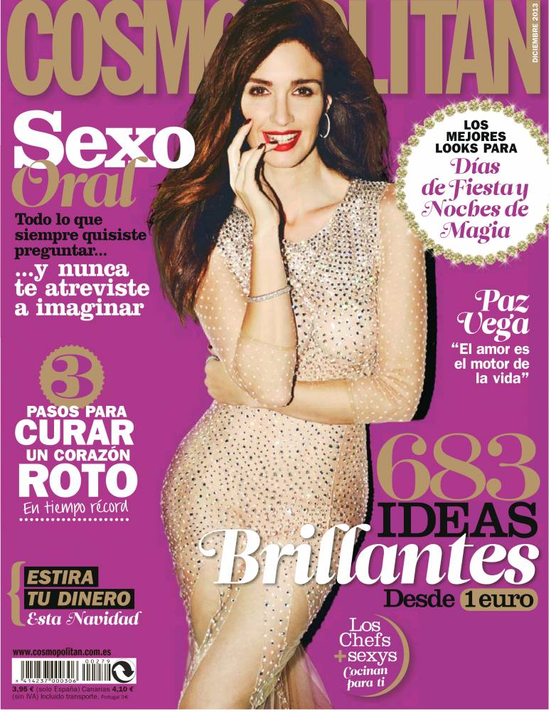 COSMOPOLITAN portada Diciembre 2013