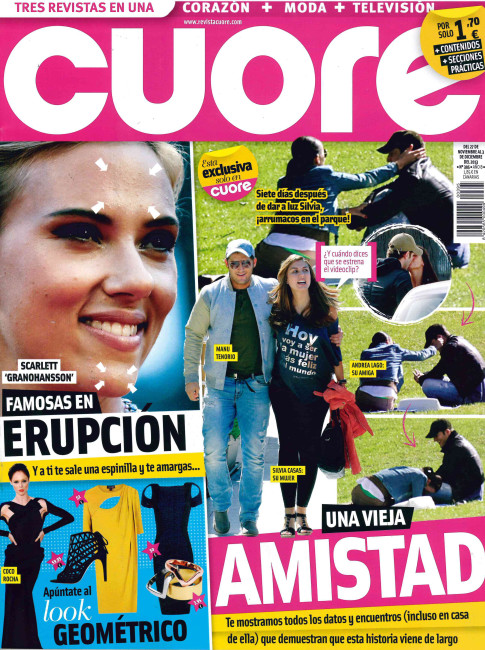 CUORE portada 27 de Noviembre 2013