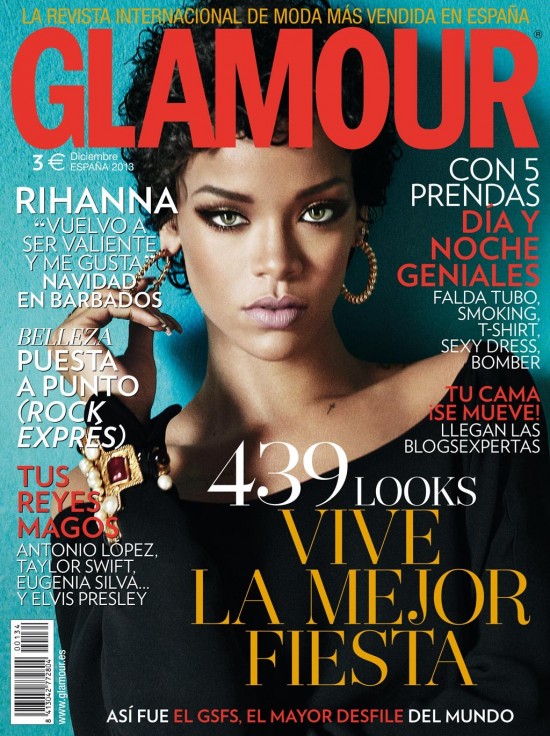 GLAMOUR portada DICIEMBRE 2013