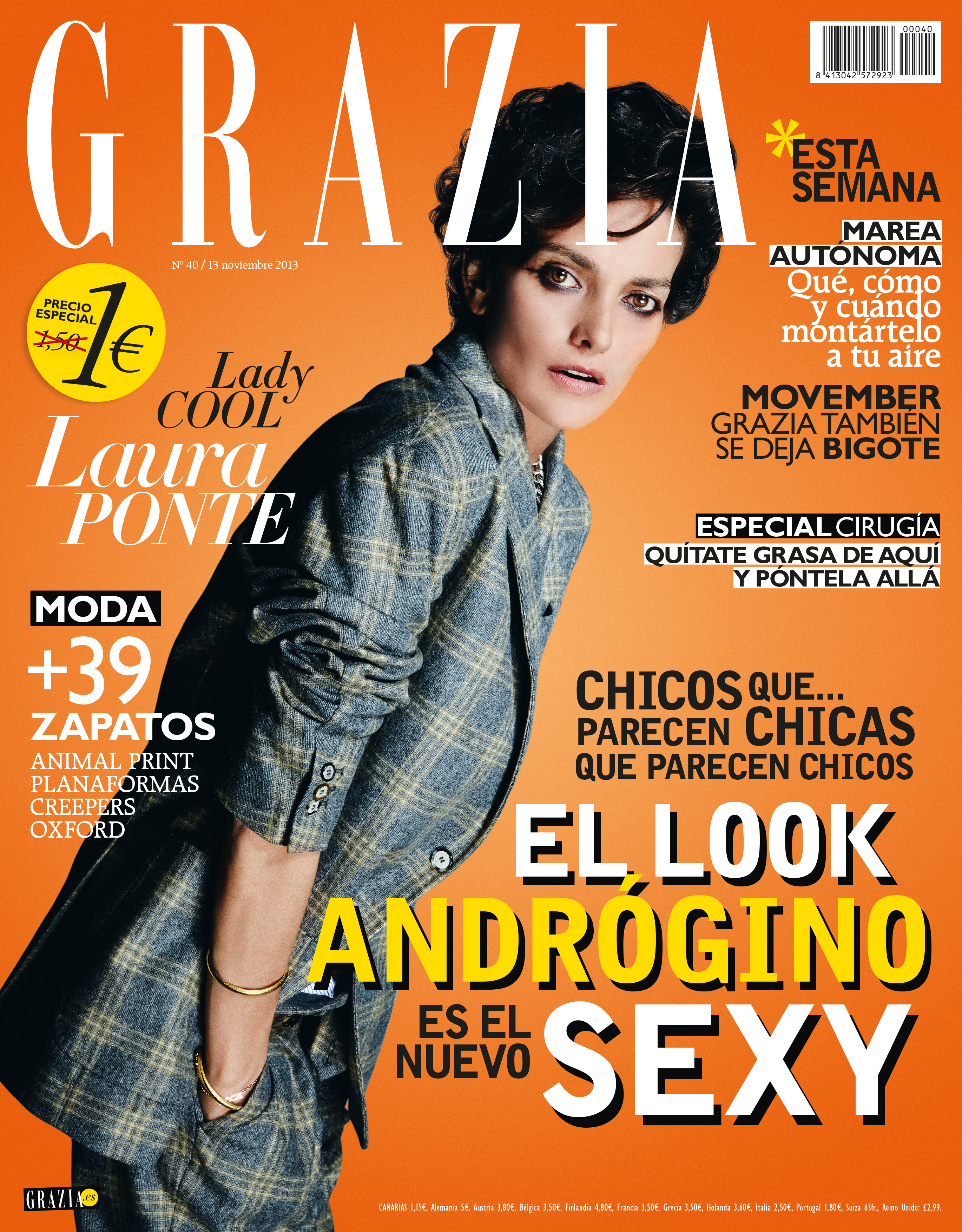 GRAZIA portada 12 de Noviembre 2013