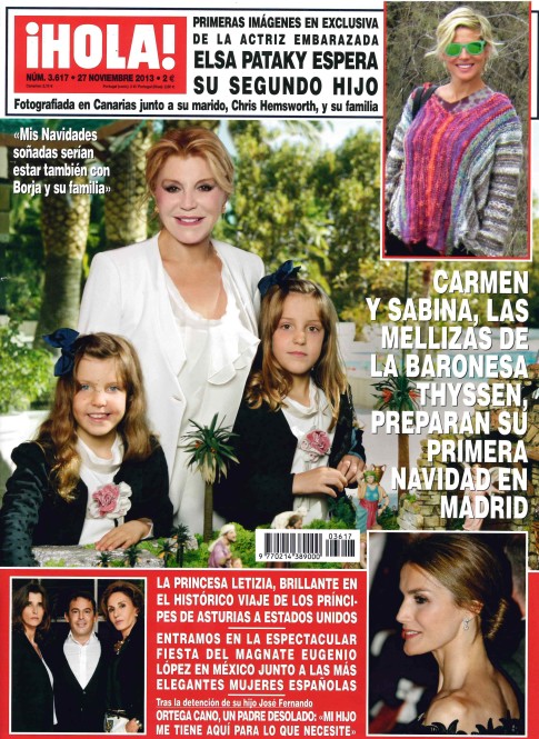 HOLA portada 20 de Noviembre 2013