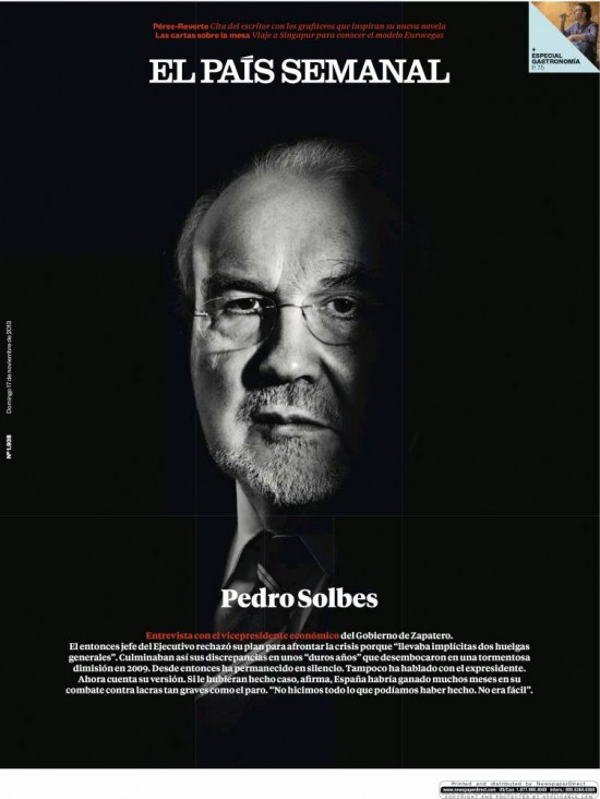 PAIS SEMANAL portada 17 de Noviembre 2013