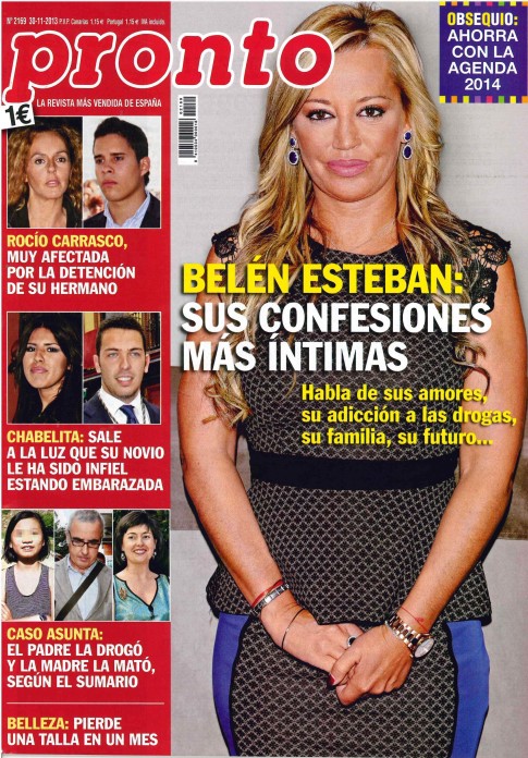 PRONTO portada 25 de Noviembre 2013