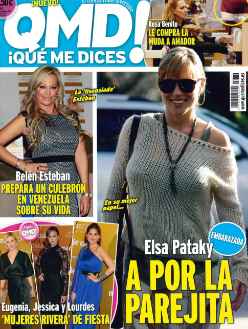 QUE ME DICES portada 25 de Noviembre 2013