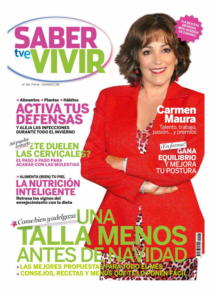 SABER VIVIR portada Diciembre 2013