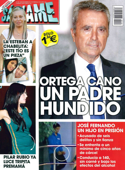 SALVAME portada 18 de Noviembre 2013