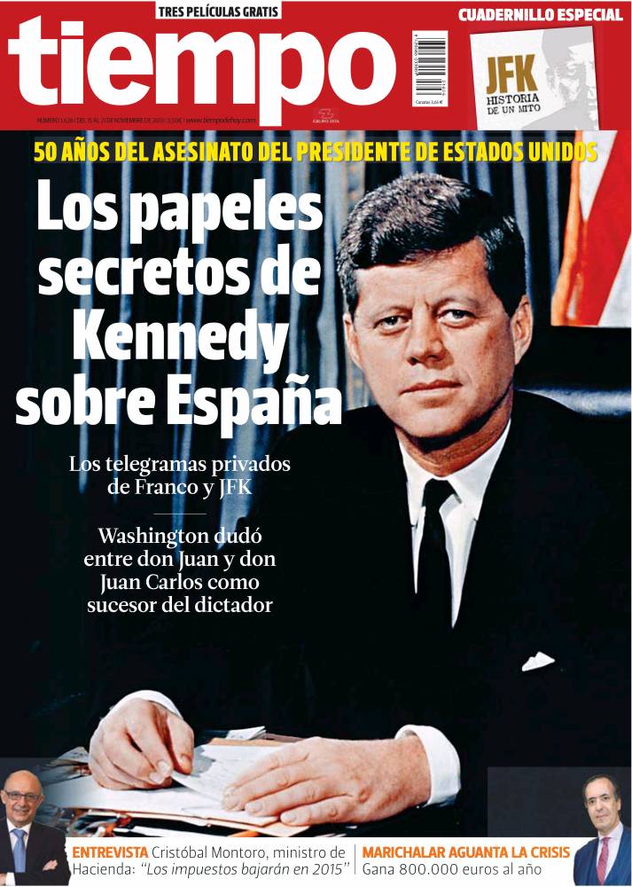TIEMPO portada 17 de Noviembre 2013