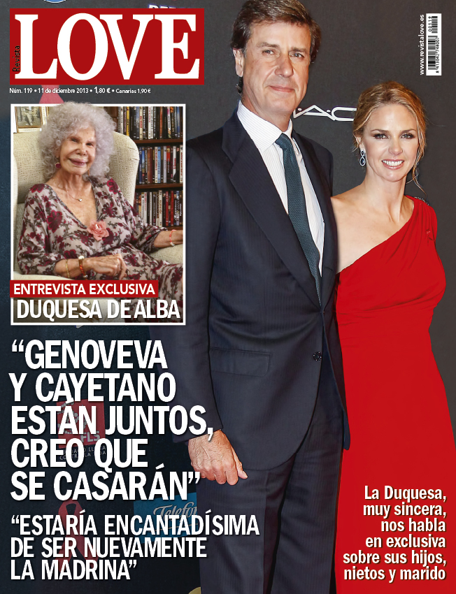 LOVE portada 4 de Diciembre 2013