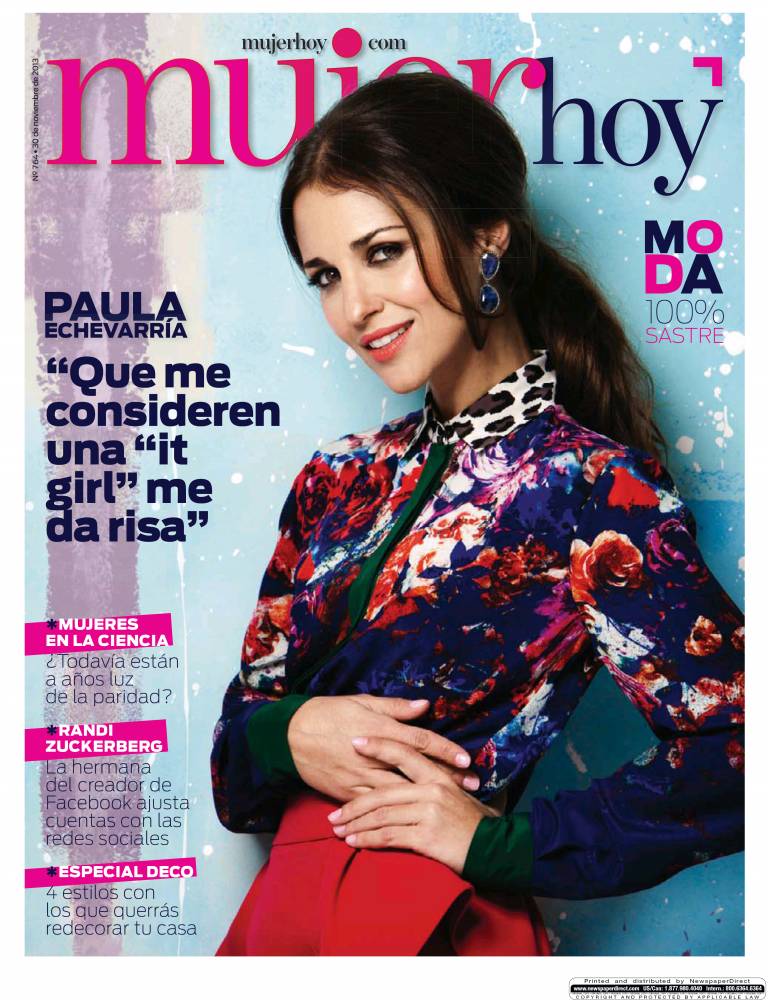 MUJER HOY portada 01 de Diciembre 2013