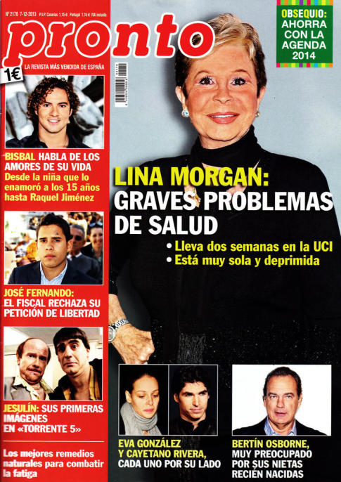 PRONTO portada 2 de Diciembre 2013