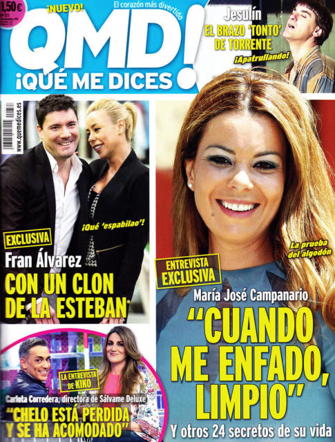 QUE ME DICES portada 2 de Diciembre 2013
