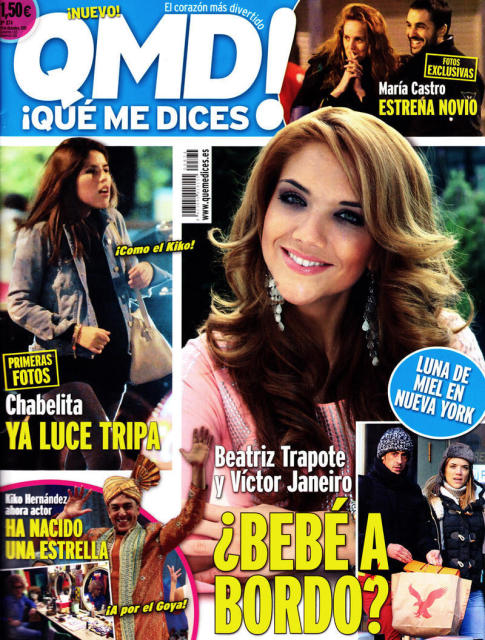 QUE ME DICES portada 12 de Diciembre 2013