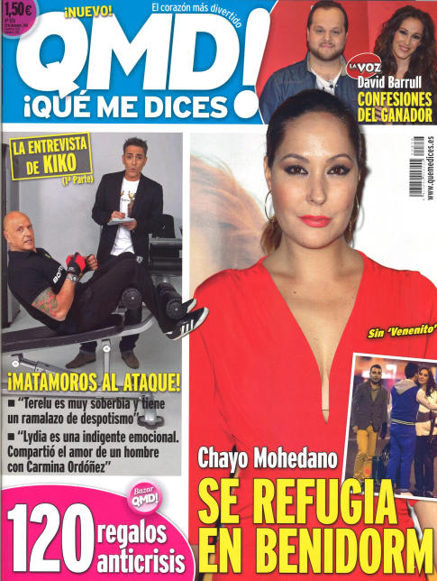 QUE ME DICES portada 24 de Diciembre 2013