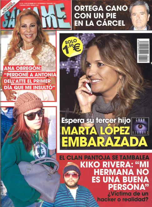 SALVAME portada 16 Diciembre 2013