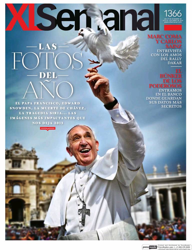 XL SEMANAL portada 30 de Diciembre 2013