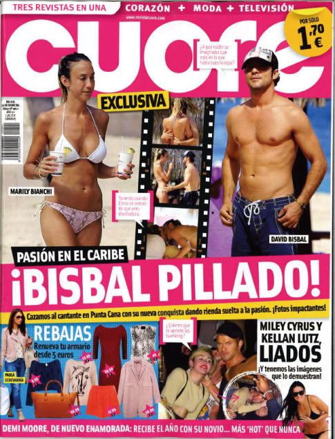 CUORE portada 8 de Enero 2014