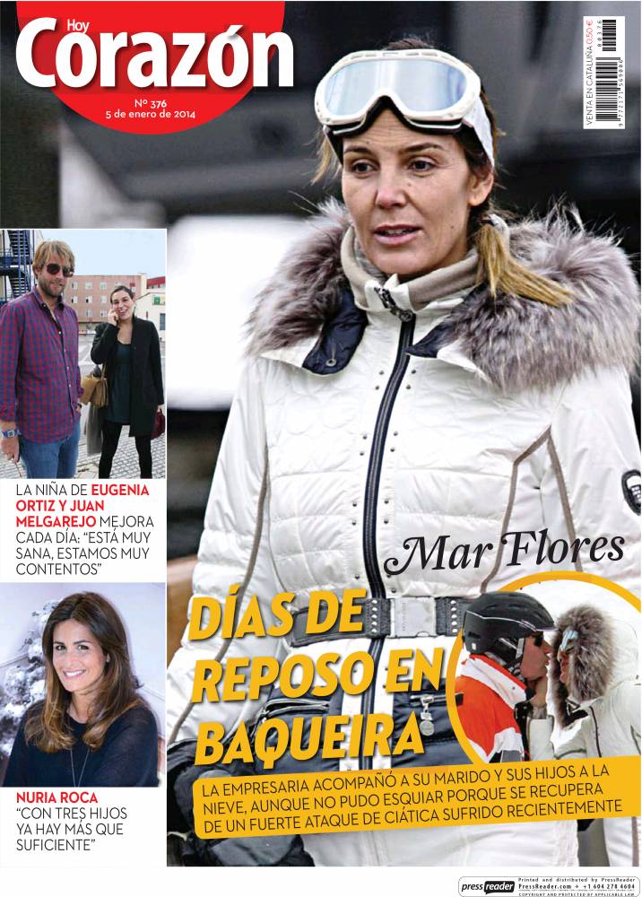 HOY CORAZON portada 7 de Enero 2014