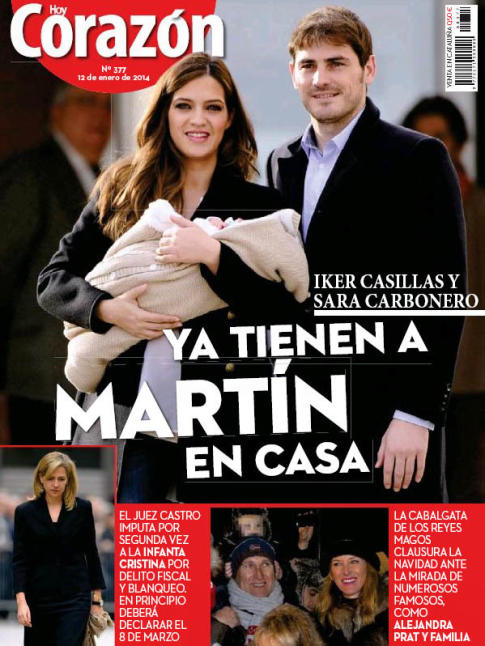 HOY CORAZON portada 13 de Enero 2014