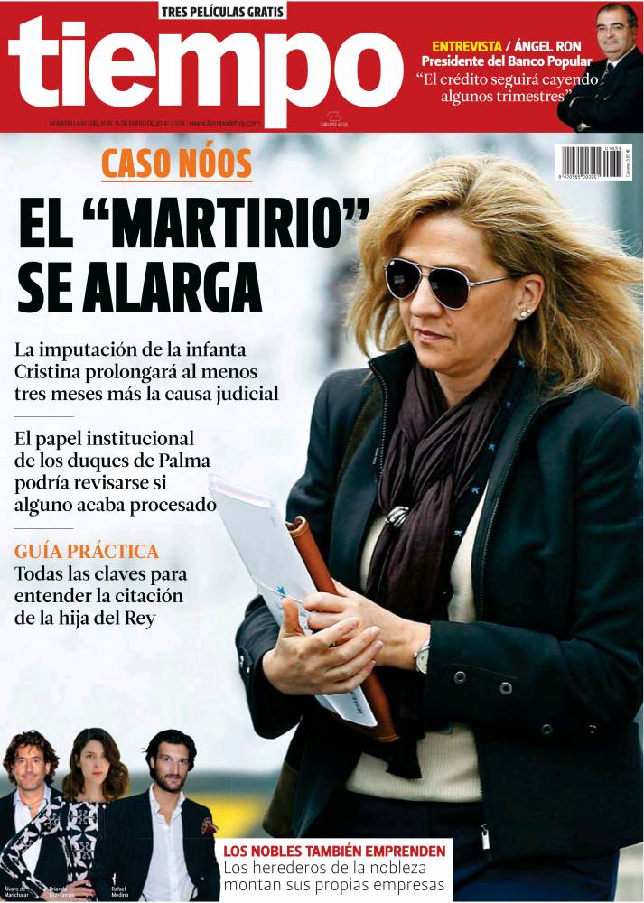TIEMPO portada 12 de Enero 2014
