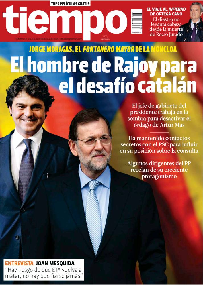 TIEMPO portada 19 de Enero 2014