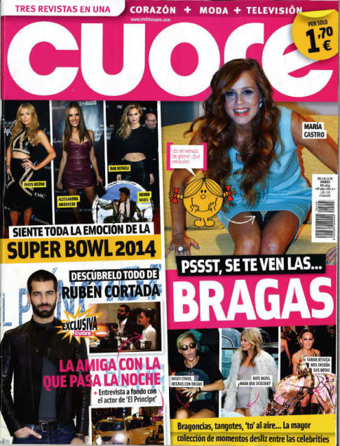 CUORE portada 6 de Febrero 2014